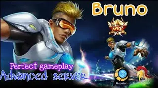 Bruno nangbogbog sa Advance Server MLBB akrHo_x gamer smarf acc😁