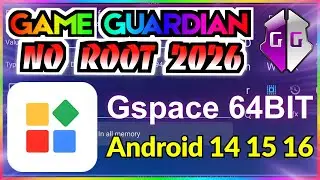 How to Install Game Guardian No Root - Gspace 2026 | Android 14 15 16