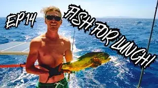 FIRE on the ridge and BOMBS on the reef! (Sailing Blue Moon) Ep. 14