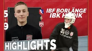 Highlights | Division 1 Östra | IBF Borlänge - IBK Hudik