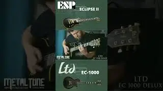 ESP Eclipse II vs LTD EC1000 #shorts #short #guitar #metal