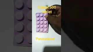 Calpol. 500+tablet#paracetamol #fever #medicaleducation#pharmacy#medicine #sorts