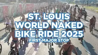 World Naked Bike Ride St louis 2025 First Stop Best Nude Ride in the World Party Nude All Night