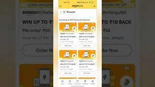 🤩Amazon Pay Huge Bug | New UpiCashback Earning App | New Upi LootToday🔥