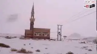 ثلوج جبال اللوز وعلقان-تبوك