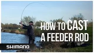 How To Cast A Feeder Rod | FISHING A METHOD FEEDER