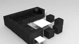 Black Furniture Rental for Special Events in Arizona