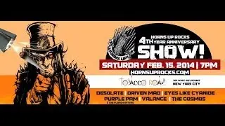 HORNS UP ROCKS' 4th ANNIVERSARY SHOW Promo!