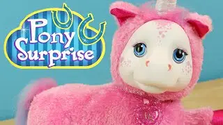 Pony Surprise Starburst Unicorn Plush - How Many Ponies Does She Have?
