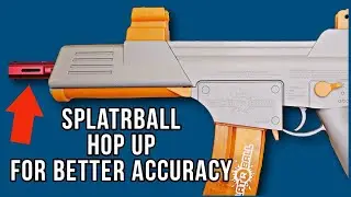 Как добавить мод HOP UP к гелевому бластеру Splatrball SRB400 для повышения точности | Улучшение ...