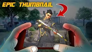 How to make Epic Freefire Thumbnail | Make thumbnail like Axe FF | Easy Tutorial