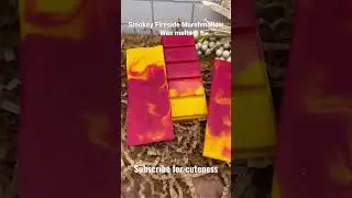 Fireside Marshmallow wax snap bar #waxmelts #waxsnapbars