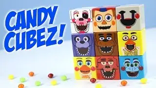 Five Nights at Freddy's 3 in 1 Candy + Dispenser CUBEZ Radz