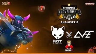 STEPHANIE CHAMPIONSHIP | ROUND OF 16 | NGT LEGENDS VS ACTIVIT-E | CLASH OF CLANS