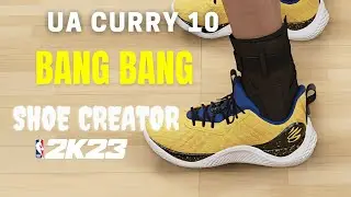 Curry 10 BANG BANG NBA2K23 SHOE CREATOR