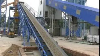 Belt Conveyor Type Concrete Batching Plant