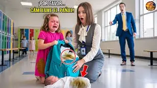 Millonario Descubre Que Su Hija Lleva Pa&ntilde;ales Consigo A La Escuela Diario. Al Saber La Raz&oacute;n, Llora&hellip;