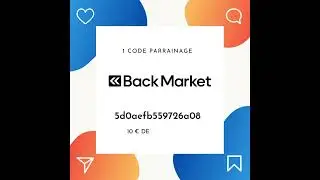 ✨1 code parrainage sur Backmarket✨10&euro; de remise avec le code : c78be213fb53f244 #backmarket