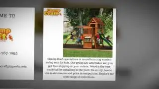 Shop Outdoor Swingsets   Champ Craft
