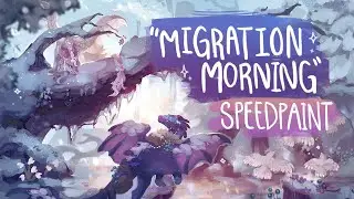 Migration Morning || Procreate Speedpaint