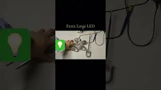 Extra large led bulb #howto #homemade #ideas #youtubeshorts #hack #howto #trending
