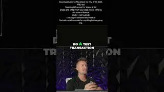 Crypto Pro Tip: ALWAYS Test Transactions Before You Lose Big!