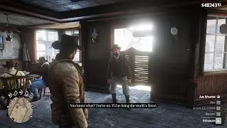 Drunken duel encounter - Red Dead Redemption 2