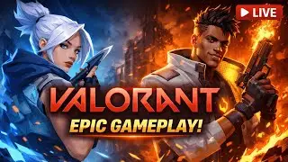 Relaxed Gameplay, Serious Intent | Calm Ranked Valorant LIVE