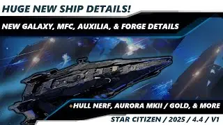 Star Citizen | ОГРОМНЫЕ обновления SC Live за ноябрь о кораблях | Aurora Mk II и MFC, Anvil Auxil...