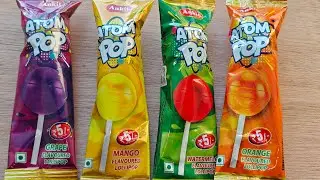 Satisfying Asmr Rainbow Candy Lollipops and Double ChupaChups Unboxing Video  #asmr #lotsofcandies 