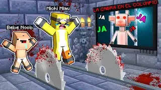 IMPOSIBLE SOBREVIVIR A LAS TRAMPAS MORTALES DE LA CABRA EN EL COLUMPIO 😱 MINECRAFT TRAMPAS RETO