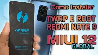 TWRP E ROOT NO XIAOMI REDMI NOTE 9 MIUI 12 GLOBAL Android 10,Muito Fácil Sem ERROS / 2021