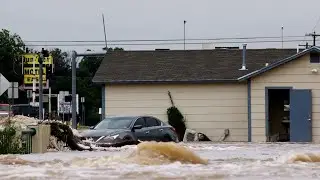 San Angelo Police Dept. shares drone footage showing extensive flood damage