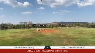 Live Cricket Match | Om Sai Cricket Academy vs 30 Yards Cricket Academy U14 | 23-Mar-23 09:24 AM |&hellip;