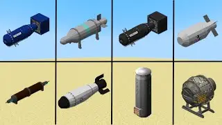 Most Powerful Nuclear Bomb Explosion in Minecraft 