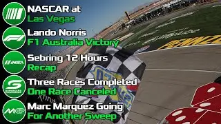 Josh Berry, Wood Brothers Win Las Vegas Stunner | Lando Norris Wins In Australia | GRID Live Wrap-Up