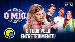 TOMA QUE O MIC &Eacute; TEU com Andr&eacute; Smith, J&eacute;ssika Angelim e Osmar Campbell - EP 5 | DiaTV