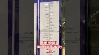 How to reach SMVT Station by Metro#trending #hindi #bangloreairport #shorts  #banglore #whitefield