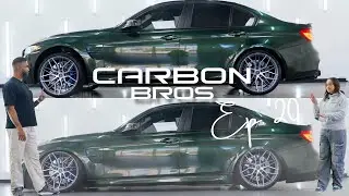 Bagged BMW F80 M3 in Inozetek Midnight metallic green | Carbon Confessions Ep 20