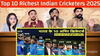 Top 10 Richest Indian Cricketers 2025 | भारत के 10 सबसे अमीर क्रिकेटर | MS Dhoni, Virat Kohli, Rohit
