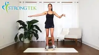 StrongTek Wood Balance Rocker Board