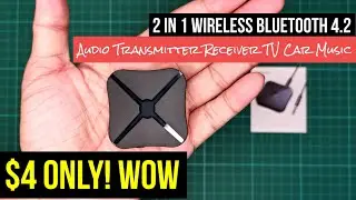 WIRELESS 2IN1 AUDIO TRANSMITTER & RECEIVER