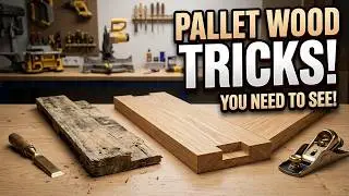Amazing Pallet Woodworking Tricks You Need to See!