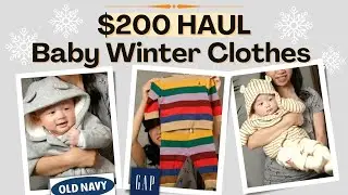 Huge BABY winter clothes haul | Gap, Gap Factory, Old Navy clothes haul 2021
