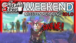 No Man's Sky Weekend Quicksilver Mission Solo Captain Steve Rescue Stranded Lifeform NMS