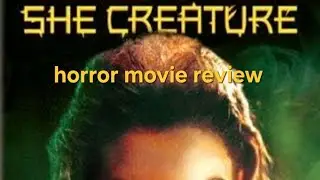 #horror #moviereview 2001's SHE CREATURE--Substitute mermaid for Dracula and you&rsquo;ve got the idea.