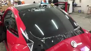 Затъмняване на задно сръкло на VW Beatle