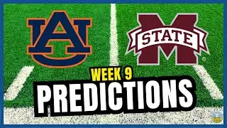 Auburn vs. Mississippi State PREDICTIONS | 2023 College Football Predictions | SEC Week 9