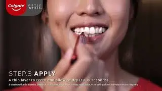 Как использовать отбеливающую зубную пасту Colgate O2?