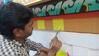 3D type design for temple painting work
